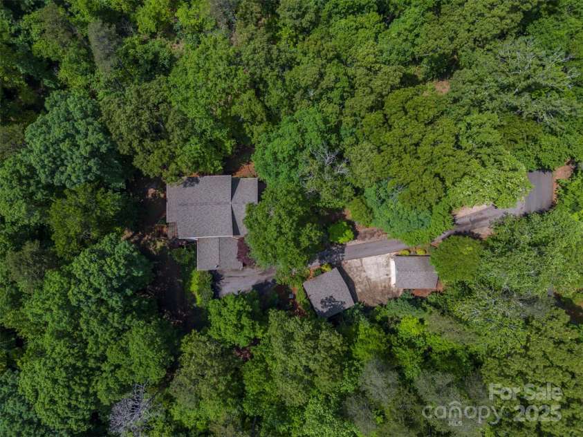 768 White Oak Lane, Tryon, NC 28782.  MLS# CAR4304996, YatesRealty ID 12472. Drone View