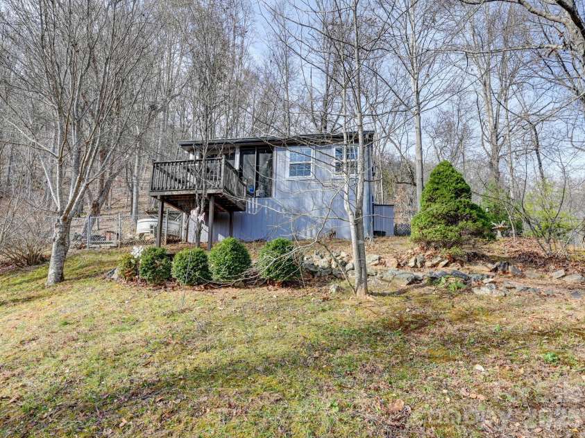 90 Davidson Gap Road, Leicester, NC 28748.  MLS# CAR4368699, YatesRealty ID 12474. Mountain Aerial View