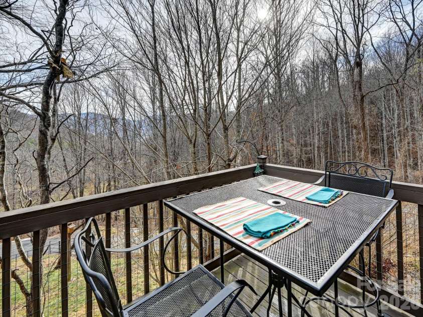 90 Davidson Gap Road, Leicester, NC 28748.  MLS# CAR4368699, YatesRealty ID 12474. Mountain Views From Deck