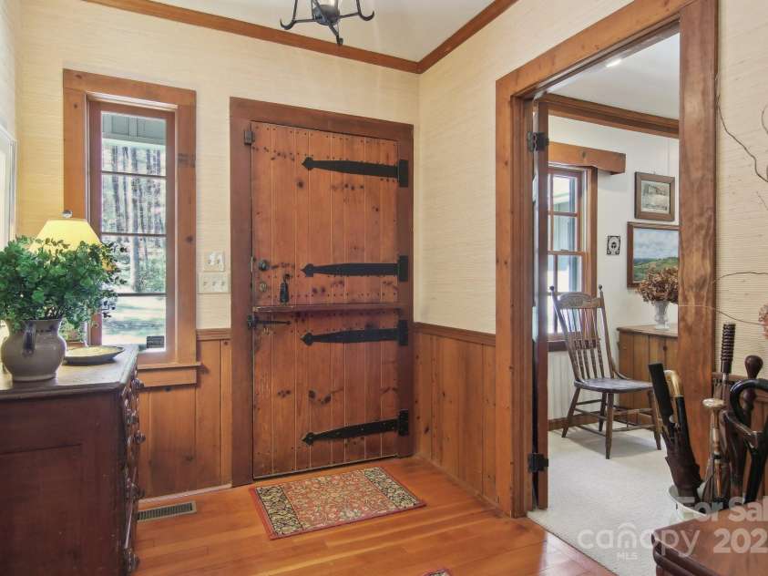 798 Evans Road, Hendersonville, NC 28739.  MLS# CAR4249023, YatesRealty ID 12477. Custom Dutch Door