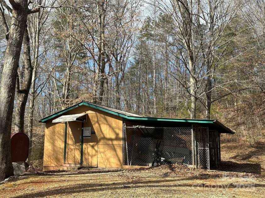 526 Lentz Road, Marion, NC 28752.  MLS# CAR4233335, YatesRealty ID 12479. Building/Dog Kennels on Lot#2