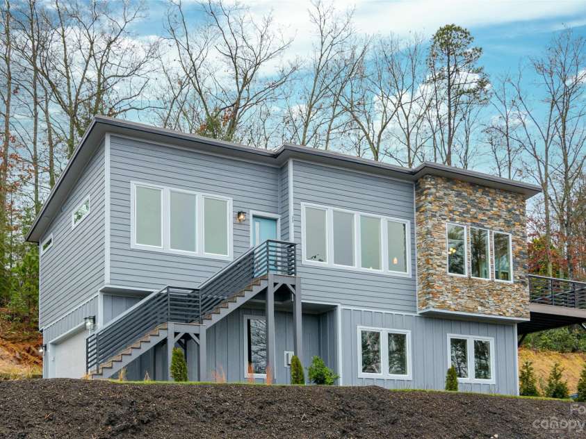 33 Course Drive, Etowah, NC 28729.  MLS# CAR4069124, YatesRealty ID 1248. Front view from N Course Drive