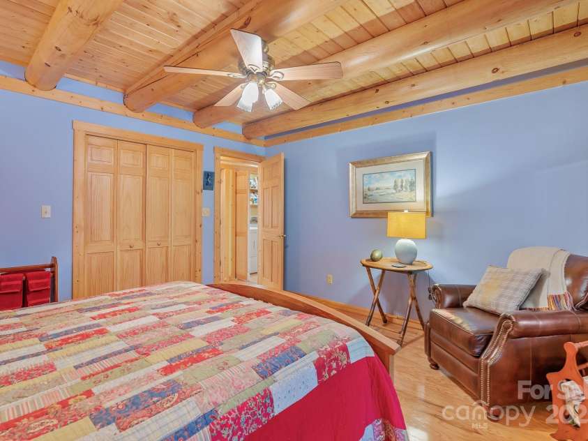 90 Forest Ridge Road, Burnsville, NC 28714.  MLS# CAR4176437, YatesRealty ID 1248. 3rd Bedroom on Main Floor 