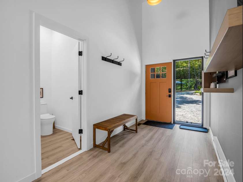 1761 Concept Drive, Pisgah Forest, NC 28768.  MLS# CAR4158107, YatesRealty ID 12486. Foyer