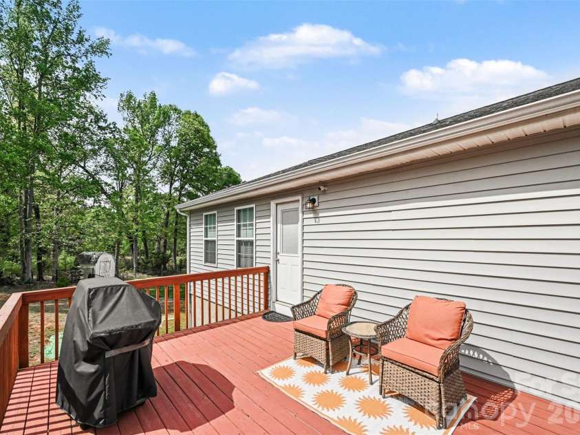391 Lone Tree Lane, Clover, SC 29710.  MLS# CAR4367245, YatesRealty ID 12487. Back deck perfect for grilling