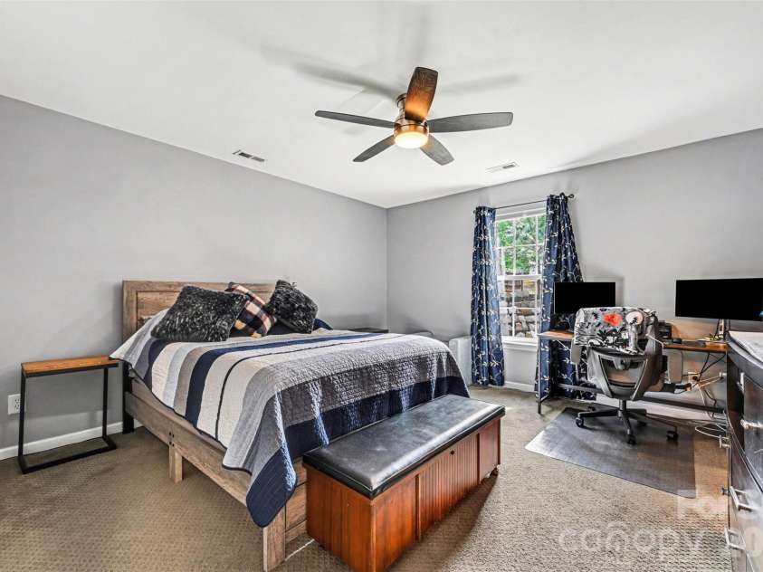 391 Lone Tree Lane, Clover, SC 29710.  MLS# CAR4367245, YatesRealty ID 12487. Primary bedroom