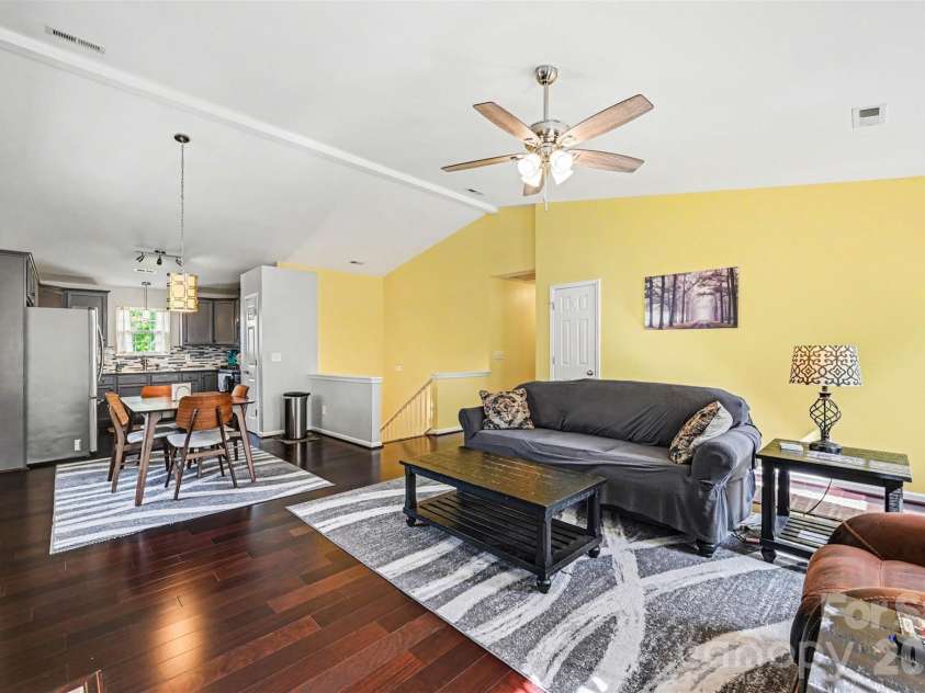 391 Lone Tree Lane, Clover, SC 29710.  MLS# CAR4367245, YatesRealty ID 12487. Vaulted LR ceiling