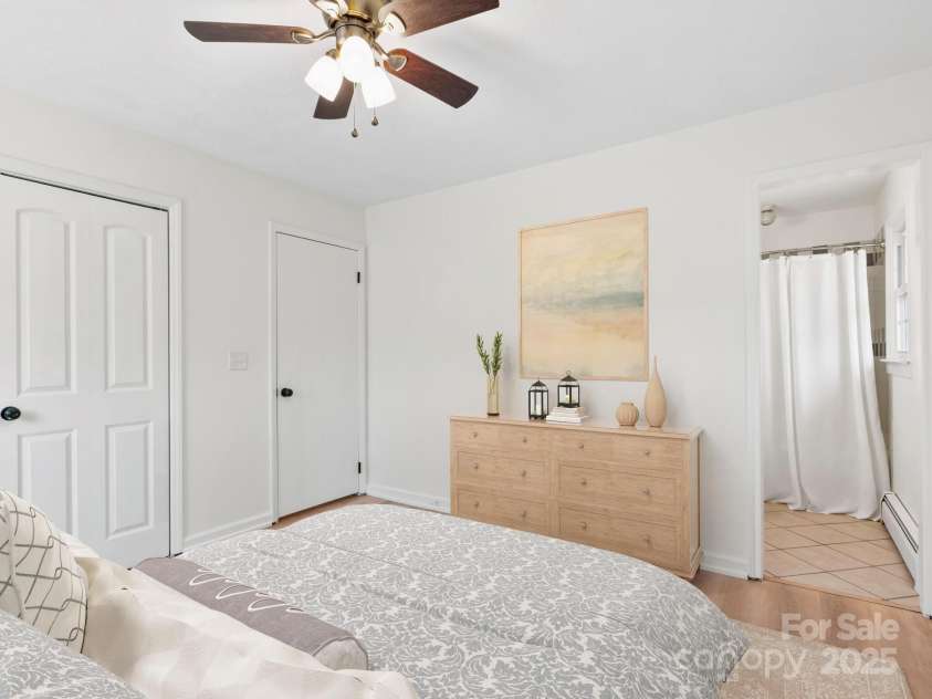 126 Big Oak Drive, Mills River, NC 28759.  MLS# CAR4240042, YatesRealty ID 12488. Primary bedroom with virtual staging