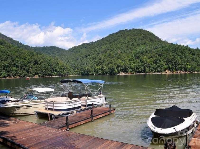 103 Southshore Drive, Tuckasegee, NC 28783.  MLS# CAR4380927, YatesRealty ID 12489. Floating dock