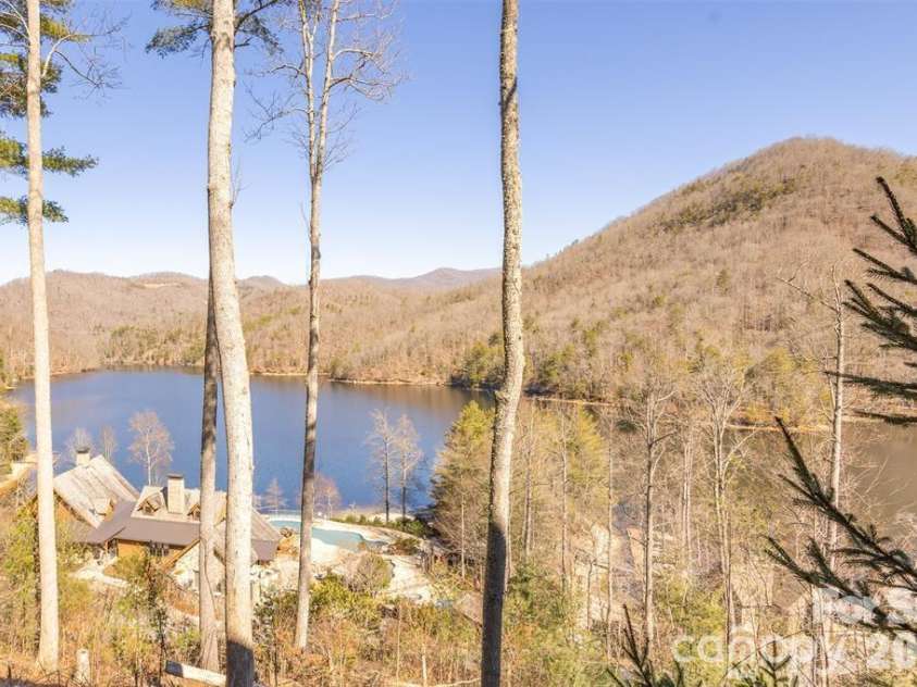 103 Southshore Drive, Tuckasegee, NC 28783.  MLS# CAR4380927, YatesRealty ID 12489. Overlooking clubhouse and lake from back porch