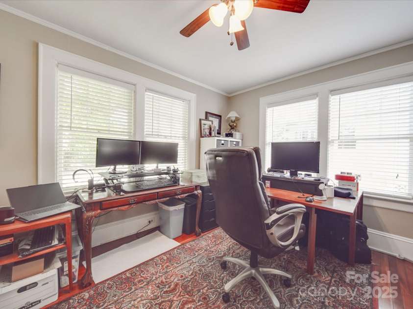 907 Edgewood Circle, Gastonia, NC 28052.  MLS# CAR4255642, YatesRealty ID 12494. Bedroom currently used as Office