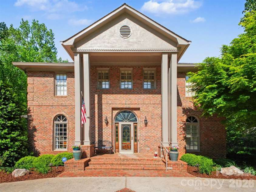 408 Johnsfield Road, Shelby, NC 28150.  MLS# CAR4369103, YatesRealty ID 12495. What an elegant greeting!