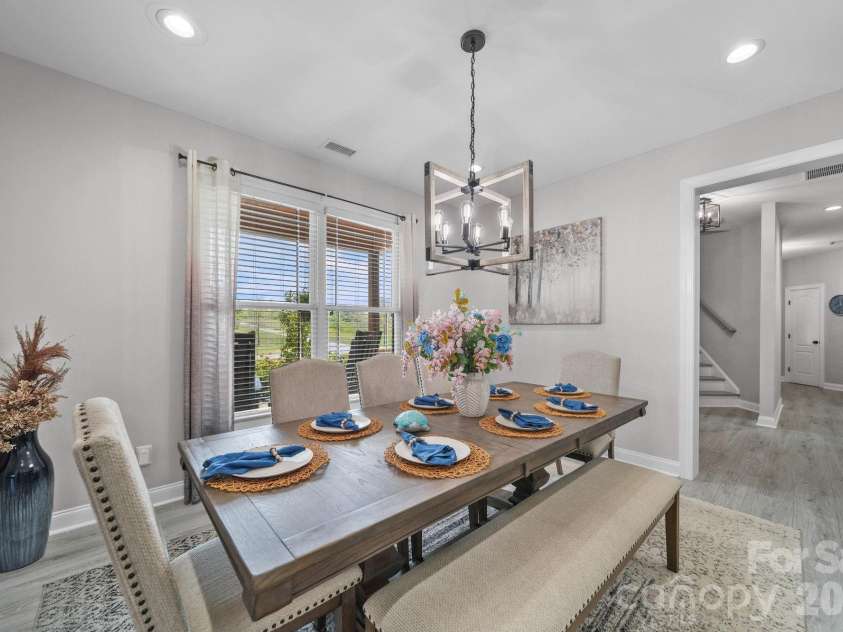 617 Caudle Road, Peachland, NC 28133.  MLS# CAR4369747, YatesRealty ID 12500. Formal Dining Room