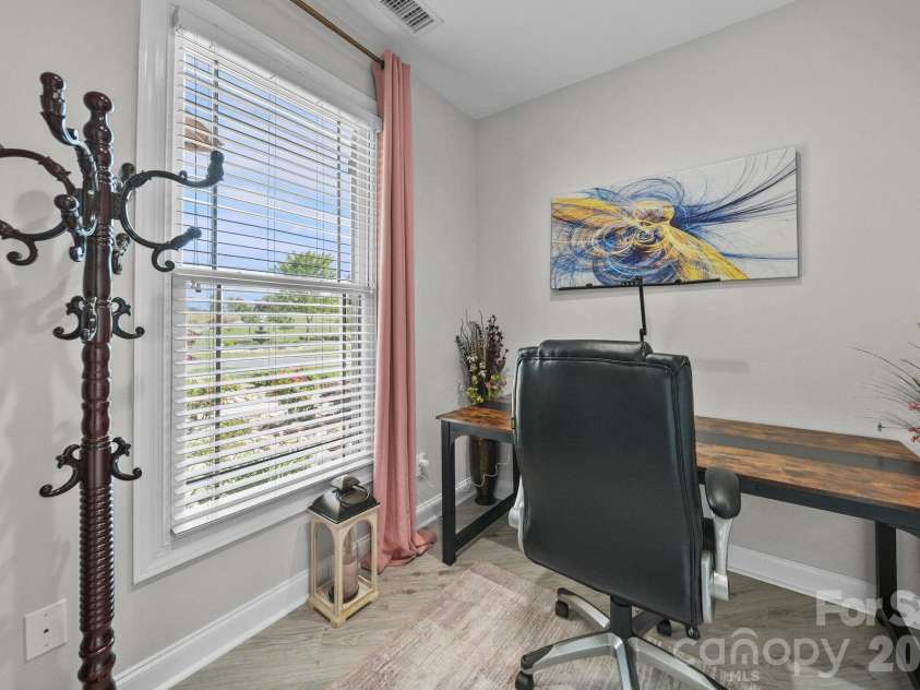 617 Caudle Road, Peachland, NC 28133.  MLS# CAR4369747, YatesRealty ID 12500. Main Level Office