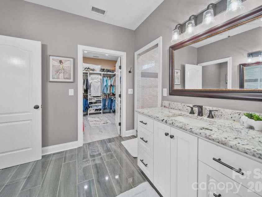 617 Caudle Road, Peachland, NC 28133.  MLS# CAR4369747, YatesRealty ID 12500. Primary Bathroom