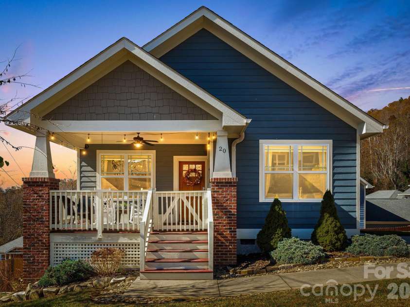 20 Byrdcliffe Lane, Asheville, NC 28805.  MLS# CAR4370991, YatesRealty ID 12508. 