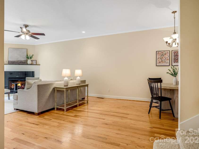 20 Holiday Drive, Arden, NC 28704.  MLS# CAR4186032, YatesRealty ID 12508. Main Level -Dining/Living Area