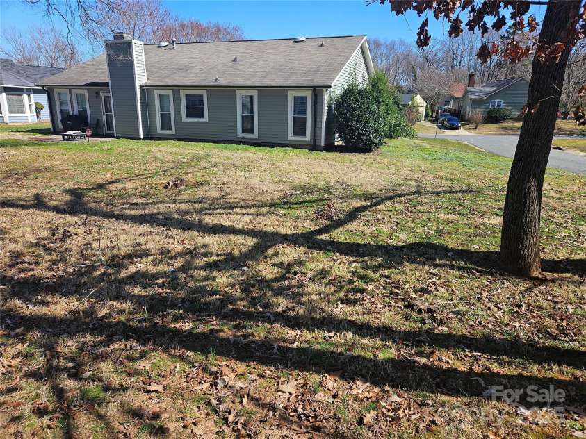 2630 Sloan Drive, Charlotte, NC 28208.  MLS# CAR4228886, YatesRealty ID 12517. Back of house