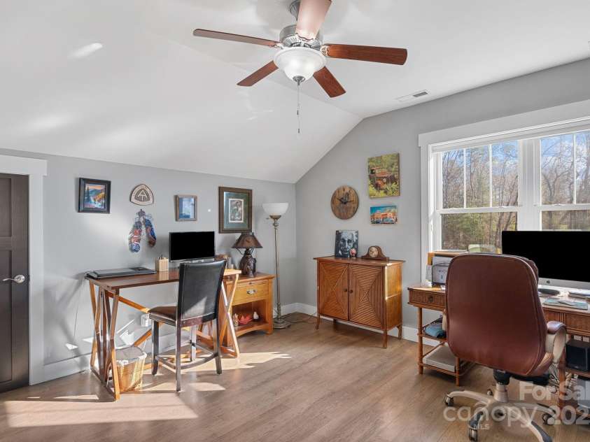 6 Temujin Drive, Leicester, NC 28748.  MLS# CAR4285175, YatesRealty ID 1252. Upstairs 2nd Bedroom