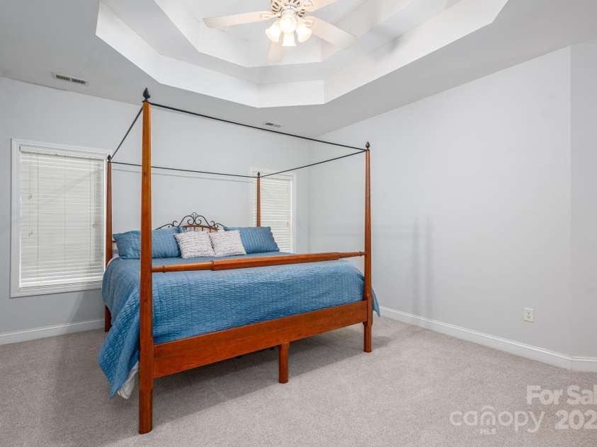 7522 Turnberry Lane, Stanley, NC 28164.  MLS# CAR4321686, YatesRealty ID 1252. Main Bedroom