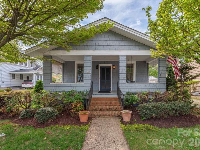 66 Hazel Street, Waynesville, NC 28786.  MLS# CAR4366235, YatesRealty ID 12528. 