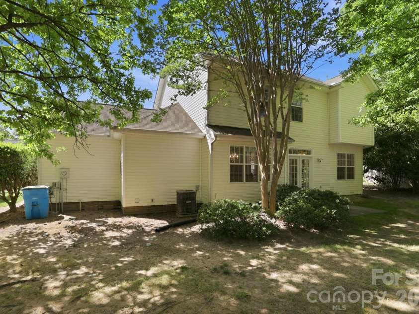 3916 Grace Court, Indian Trail, NC 28079.  MLS# CAR4367122, YatesRealty ID 12529. Back Yard
