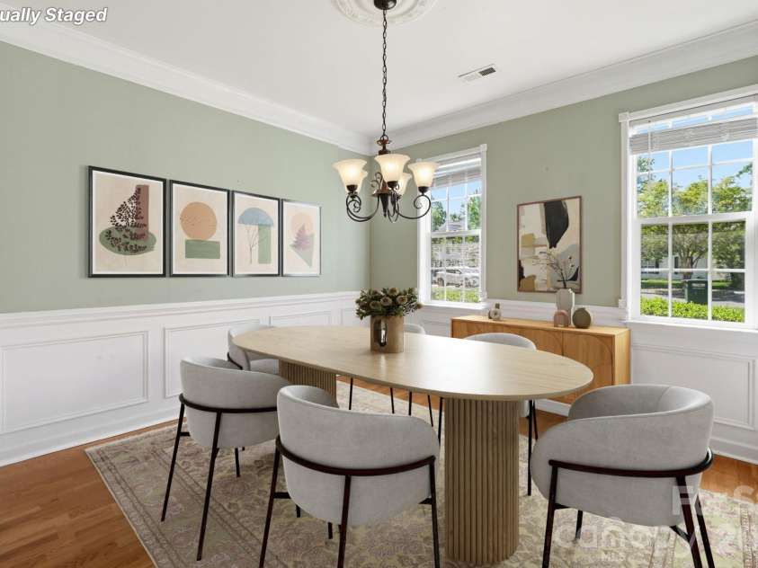 3916 Grace Court, Indian Trail, NC 28079.  MLS# CAR4367122, YatesRealty ID 12529. Dining Room - Staged