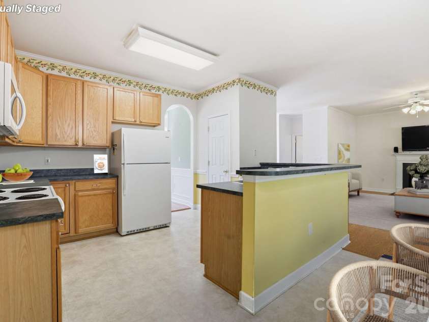 3916 Grace Court, Indian Trail, NC 28079.  MLS# CAR4367122, YatesRealty ID 12529. Kitchen - Staged
