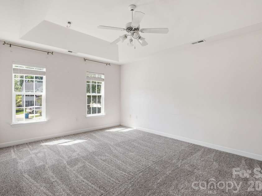 3916 Grace Court, Indian Trail, NC 28079.  MLS# CAR4367122, YatesRealty ID 12529. Primary Bedroom