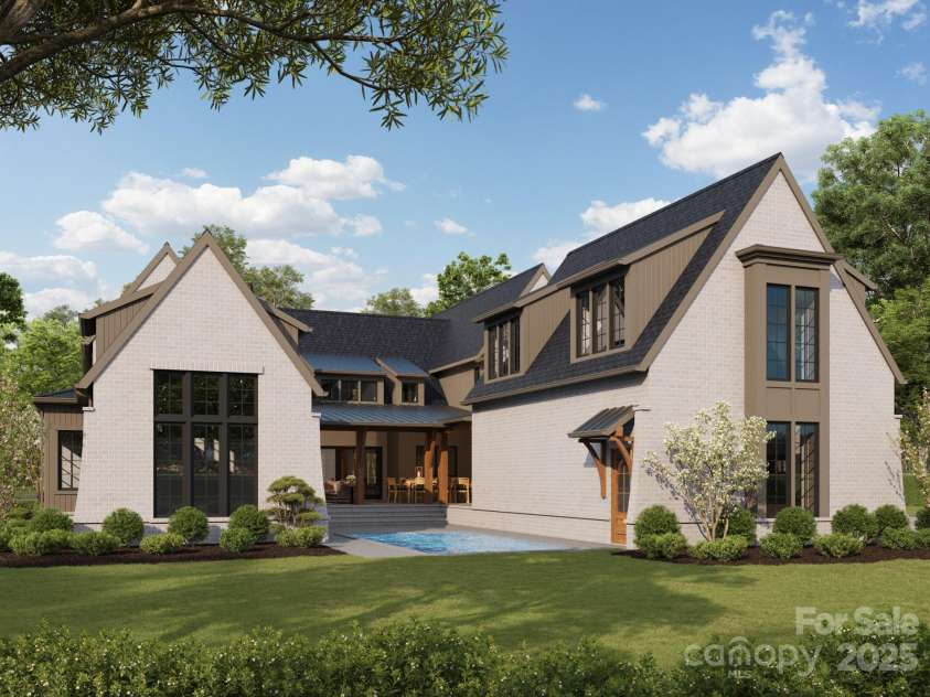 626 Shelton Street, Charlotte, NC 28270.  MLS# CAR4315368, YatesRealty ID 1253. RENDERING PHOTO 