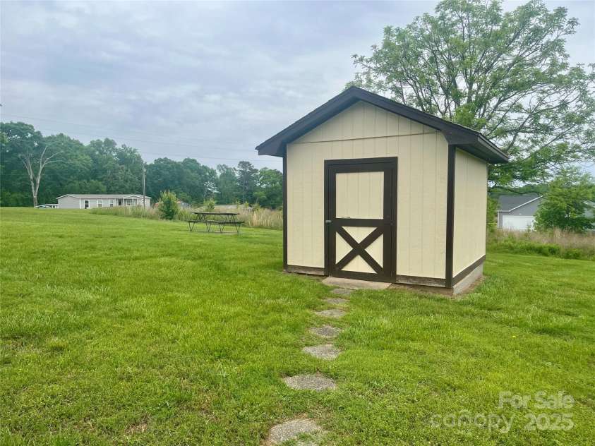 2135 Enon Road, Morganton, NC 28655.  MLS# CAR4257475, YatesRealty ID 12533. Storage Shed