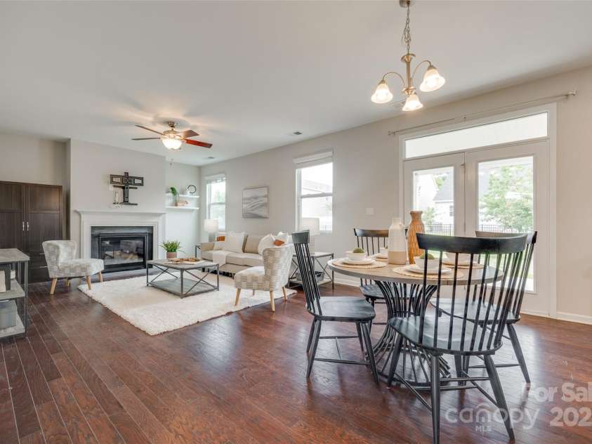 1507 Arcadia Bluff Drive, York, SC 29745.  MLS# CAR4252388, YatesRealty ID 12550. Open Concept Living to Kitchen