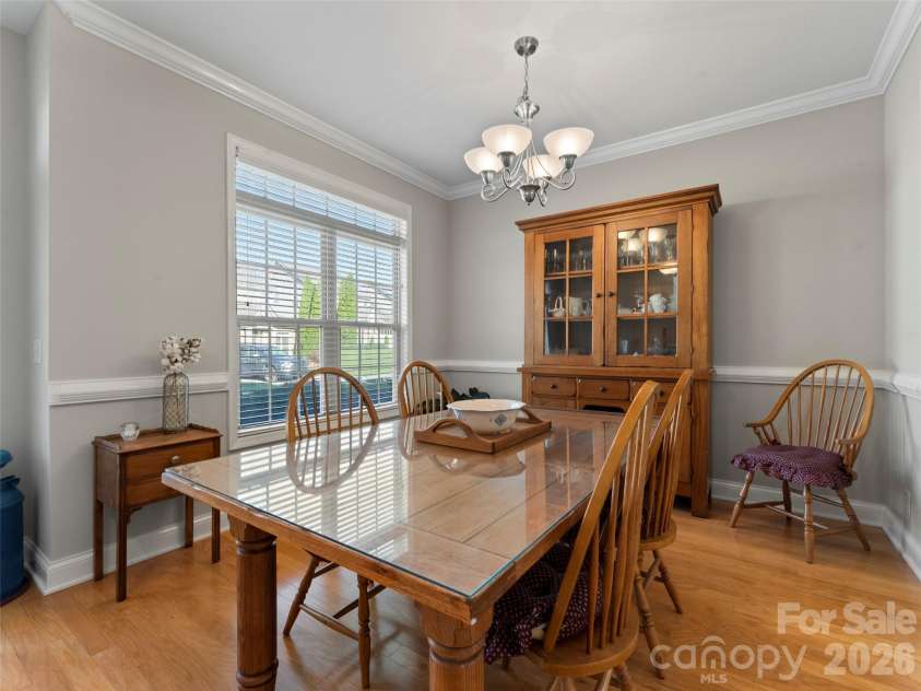 22 Florian Lane, Fletcher, NC 28732.  MLS# CAR4279113, YatesRealty ID 12574. Dining room