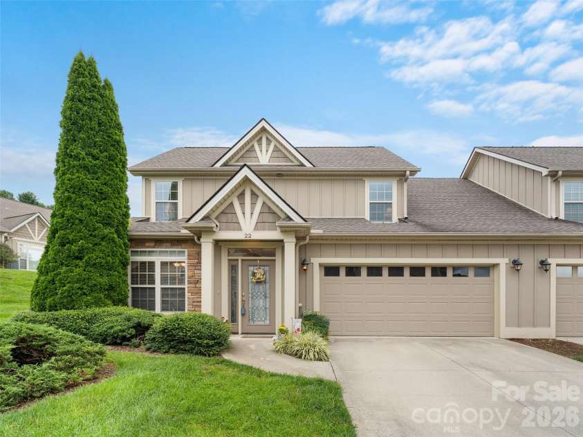 22 Florian Lane, Fletcher, NC 28732.  MLS# CAR4279113, YatesRealty ID 12574. Tree has been removed