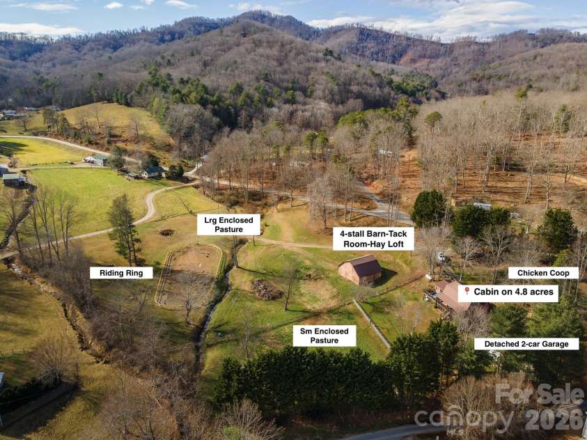 366 Dix Creek #2 Road, Leicester, NC 28748.  MLS# CAR4328678, YatesRealty ID 12576. 