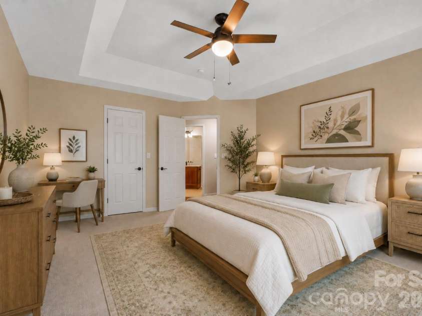 241 Fairway View Drive, Etowah, NC 28729.  MLS# CAR4304614, YatesRealty ID 12577. Virtual Staging of Bedroom 2