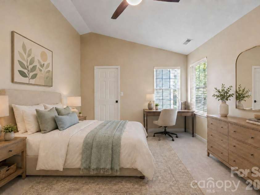 241 Fairway View Drive, Etowah, NC 28729.  MLS# CAR4304614, YatesRealty ID 12577. Virtual Staging of Bedroom 3