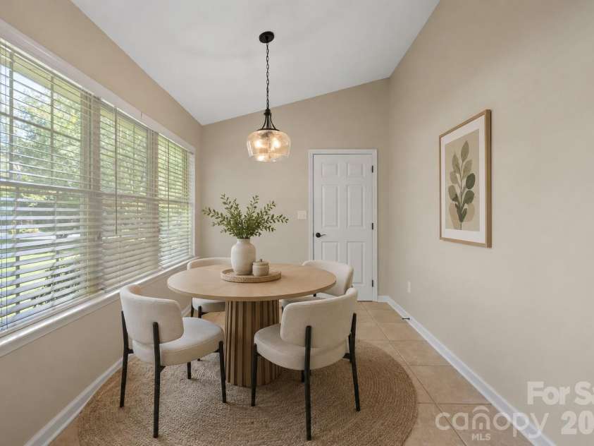 241 Fairway View Drive, Etowah, NC 28729.  MLS# CAR4304614, YatesRealty ID 12577. Virtual Staging of the Breakfast area