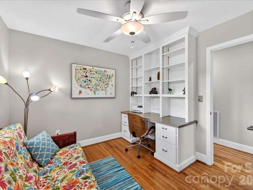 3229 Zelda Lane, Matthews, NC 28105.  MLS# CAR4366492, YatesRealty ID 12580. Bedroom #2 or office