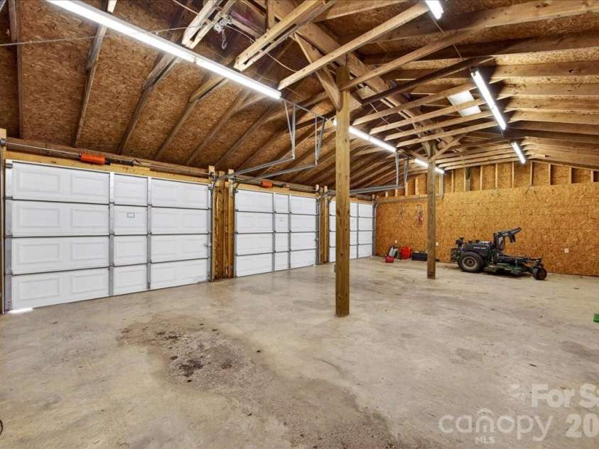 3229 Zelda Lane, Matthews, NC 28105.  MLS# CAR4366492, YatesRealty ID 12580. Garage interior