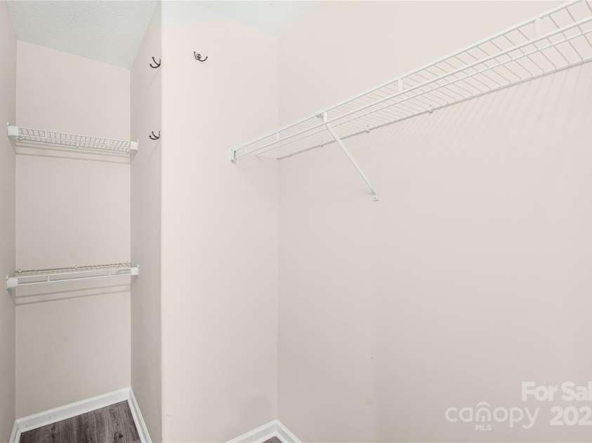 8421 Kings Creek Drive, Charlotte, NC 28273.  MLS# CAR4234070, YatesRealty ID 12582. Primary bedroom Closet