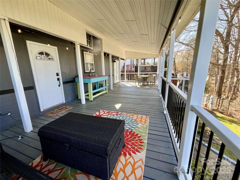 222 Badin View Road, New London, NC 28127.  MLS# CAR4239141, YatesRealty ID 12588. Covered porch