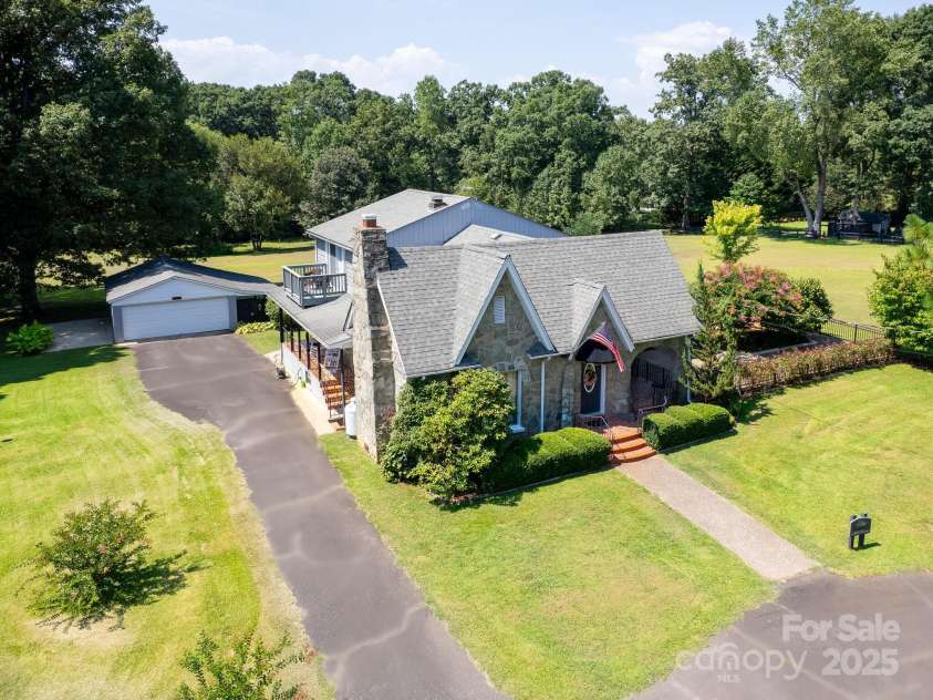 1771 Drexel Road, Valdese, NC 28690.  MLS# CAR4171321, YatesRealty ID 12591. Aerial View
