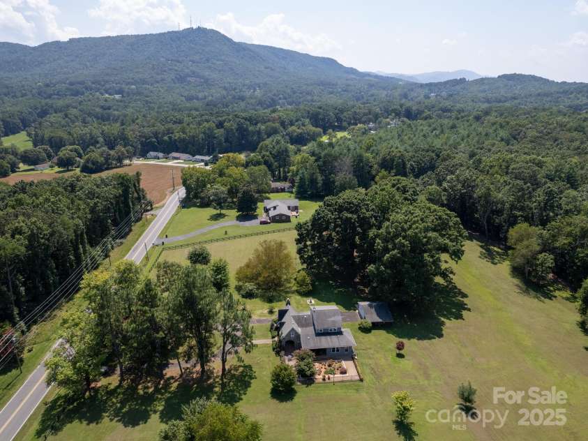 1771 Drexel Road, Valdese, NC 28690.  MLS# CAR4171321, YatesRealty ID 12591. Aeriel