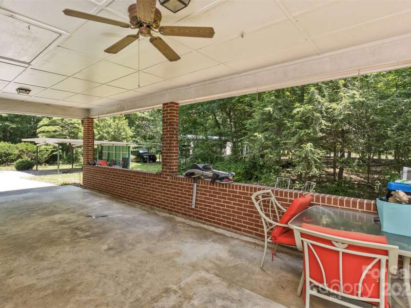 117 White Pine Lane, Morganton, NC 28655.  MLS# CAR4246633, YatesRealty ID 12597. Attached carport even has a ceiling fan!