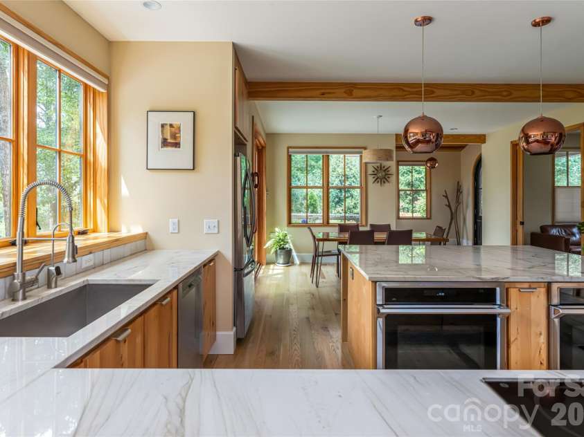 7 Bee Balm Way, Asheville, NC 28804.  MLS# CAR4290500, YatesRealty ID 12598. Custom designed kitchen