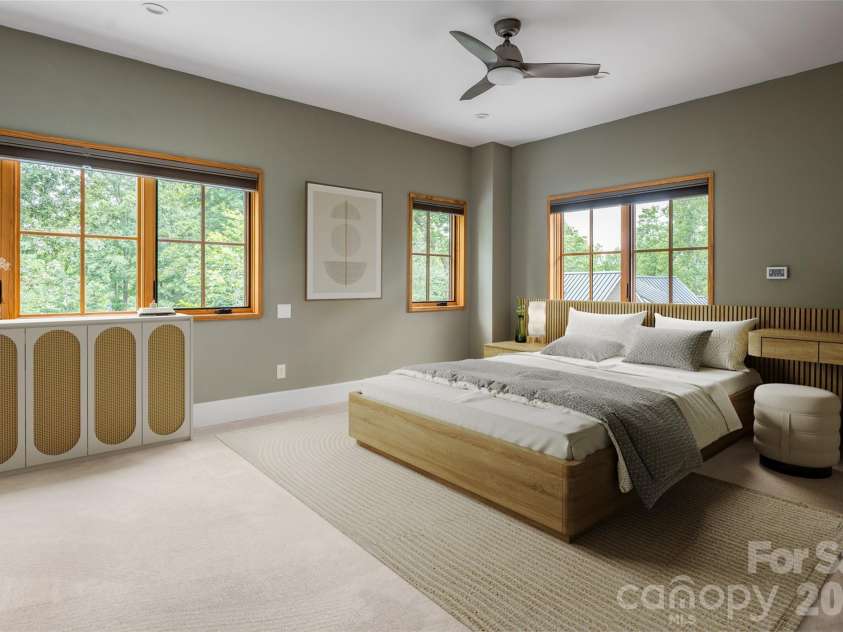 7 Bee Balm Way, Asheville, NC 28804.  MLS# CAR4290500, YatesRealty ID 12598. Digitally staged