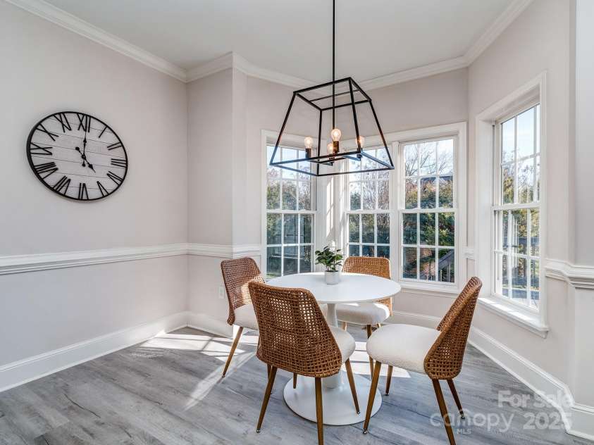 7852 Grimsby Circle, Harrisburg, NC 28075.  MLS# CAR4333886, YatesRealty ID 12602. Breakfast Room