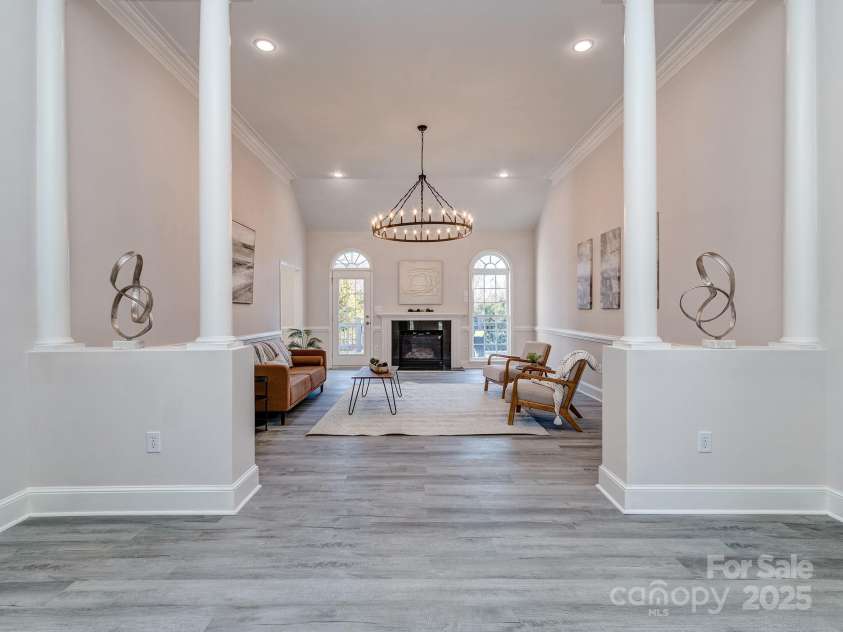 7852 Grimsby Circle, Harrisburg, NC 28075.  MLS# CAR4333886, YatesRealty ID 12602. Great Room 