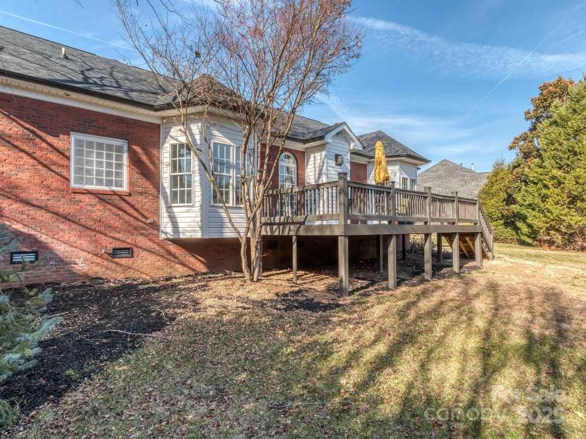 7852 Grimsby Circle, Harrisburg, NC 28075.  MLS# CAR4333886, YatesRealty ID 12602. Private Backyard